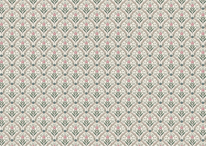 Adelaide, Bloom Spray Rosies Pink - Made to Measure Curtains - Image 8
